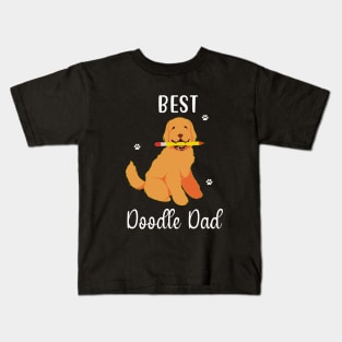 Best Doodle Dad Kids T-Shirt